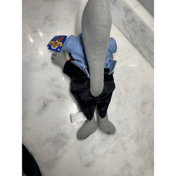 Rocky And Bullwinkle Rocky Squirrel 12.5 “ Plush Tux And Rose 2004 Toy Network - Picture 11 of 16